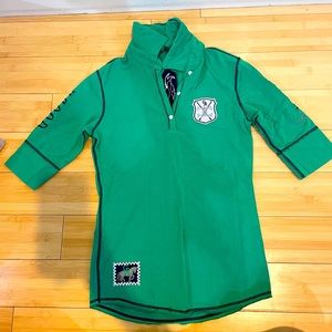Good rider youth xl green top equestrian